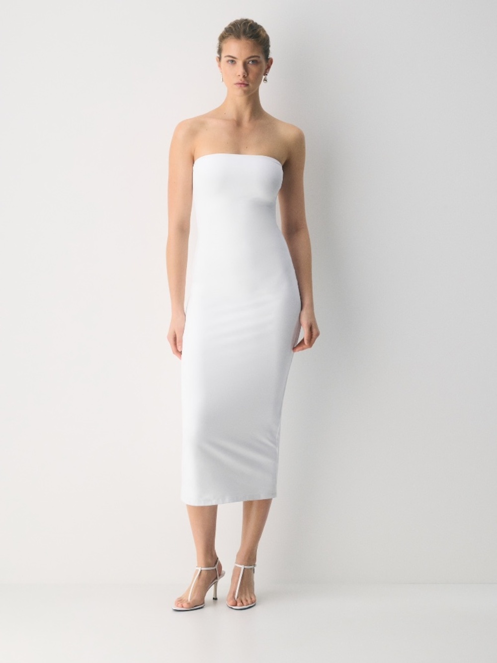Original Contour Maxi Tube Dress, Sage, Aritzia, Size S